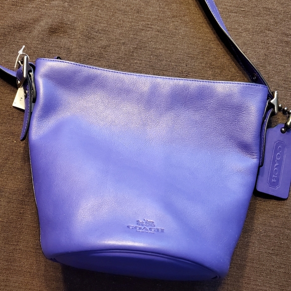 Coach Bleecker Sport Mini Duffle Ultraviolet - Picture 9 of 12